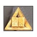 Masonic bookmark – Triangle and book