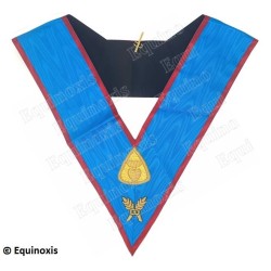 Masonic collar – Scottish Rite (AASR) – Almoner – Hand embroidery
