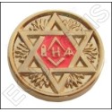 Masonic lapel pin – Saint Andrew's Master cross