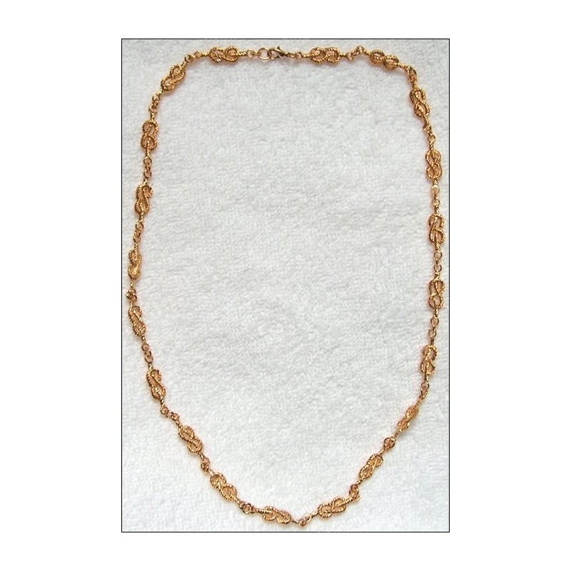 Masonic collar – Love knot – Gold finish