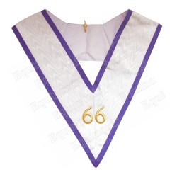 Masonic collar – Memphis-Misraim – 66th degree