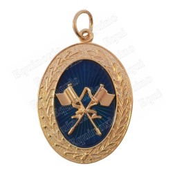 Masonic jewel – Grand Officer – Past Grand Flag-Bearer