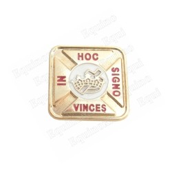 Masonic lapel pin – In Hoc Signo Vinces
