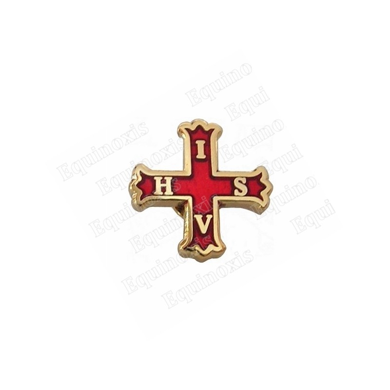 Masonic lapel pin – Red Cross of Constantine
