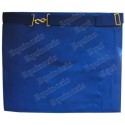 Leather Masonic apron – Craft Provincial Undress Regalia – Machine-embroidered