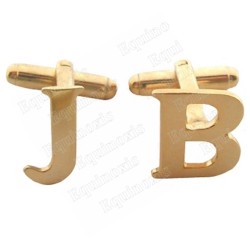 Masonic cuff-links – JB