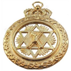 Masonic degree jewel – Saint Andrew's Master cross
