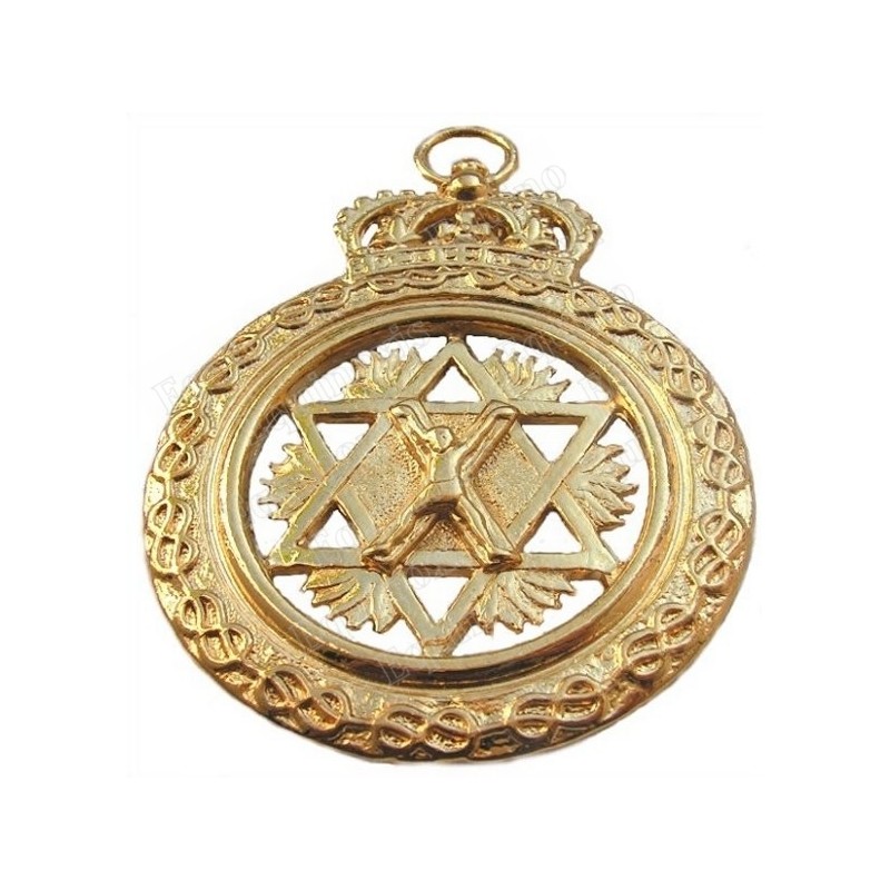Masonic degree jewel – St Andrew's Cross