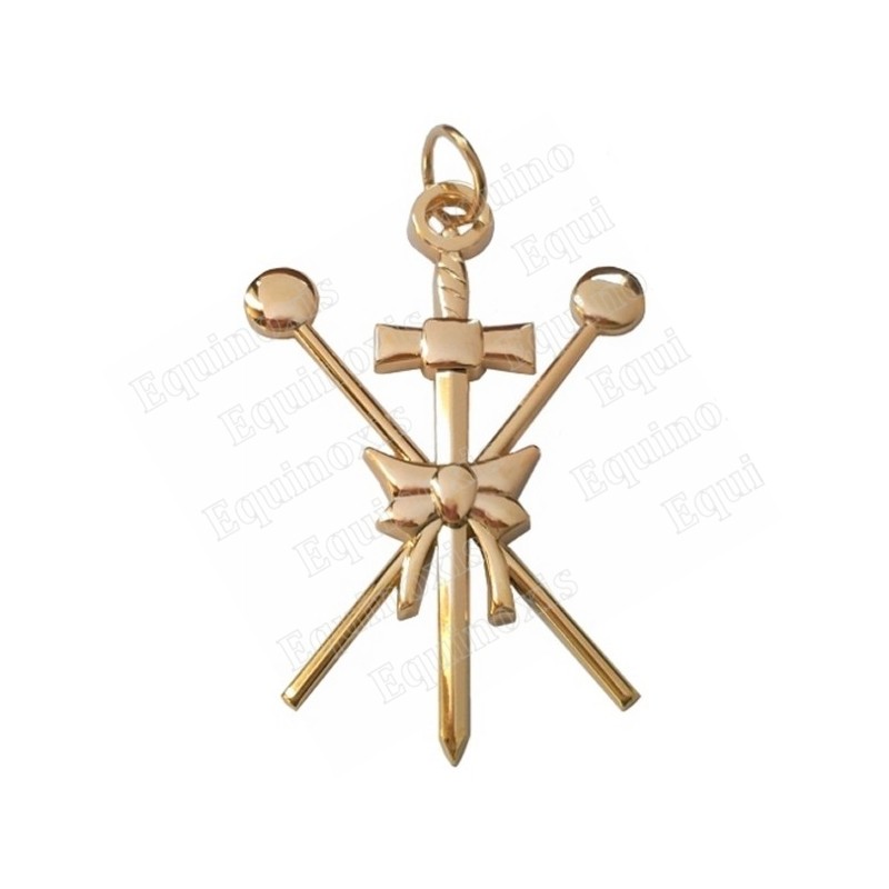 Masonic Officer's jewel – French Rite / ASSR – Senior Master of Ceremonies