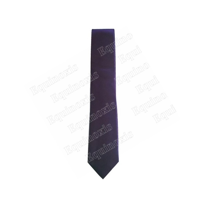 Cravate microfibres – Purplete