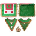 Set of Deputy Master – Saint Andrew's Scottish Master – Leather apron + Collar + Jewel