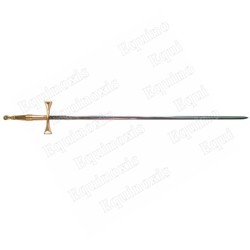 Masonic sword – Lightweight sword with gilt handle – No scabbard
