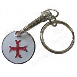 Templar trolley token – Inward-patted Templar cross