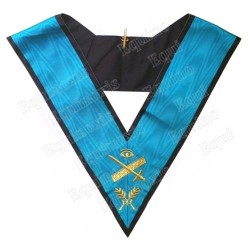 Masonic Officer's collar – AASR – 4th degree – Expert – Machine embroidery