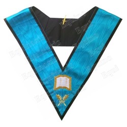 Masonic Officer's collar – AASR – 4th degree – Orator – Machine embroidery