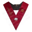 Masonic collar – AASR – 14th degree – Machine embroidery