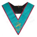 Masonic Officer's collar – AASR – Expert – Machine embroidery