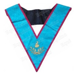 Masonic Officer's collar – AASR – Master of Banquets – Machine embroidery