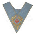 Masonic collar – RSR – Worshipful Master – Hand embroidery