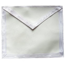 Leather Masonic apron – Entered Apprentice / Fellow – 40 cm x 37 cm