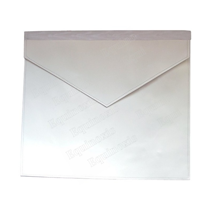 Leather Masonic apron – Entered Apprentice – 31.5 cm x 36 cm