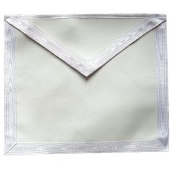 Fake-leather Masonic apron – Entered Apprentice / Fellow – 30 cm x 35 cm