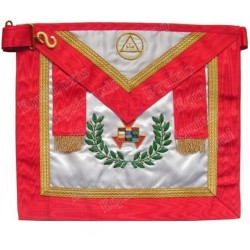 Satin Masonic apron – Royal Ark – Past Grand Priest