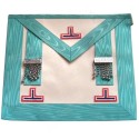 Fake-leather masonic apron – Worshipful Master – Craft – French colourss
