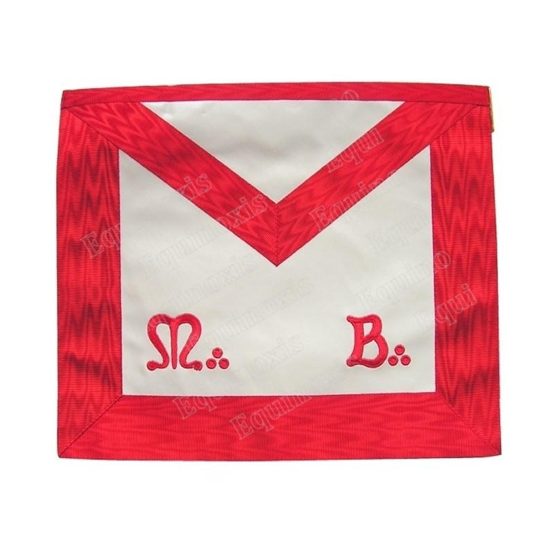 Vinyl Masonic apron – ASSR – Master Mason – MB – 33 cm x 39 cm
