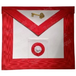 Fake-leather Masonic apron – ASSR – 7th degree