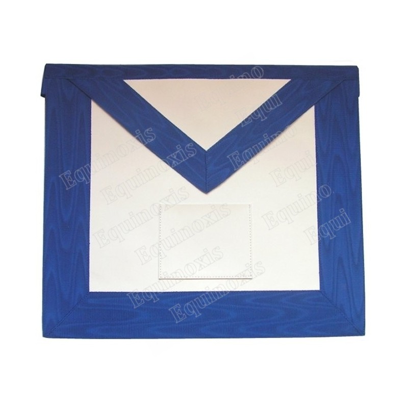 Fake-leather Masonic apron – ASSR – 12th degree – Master Architect – With front pocket