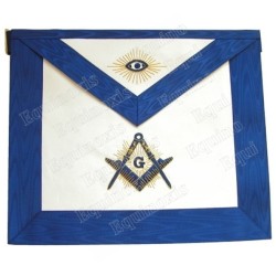 Leather Masonic apron – Rite of York – Master Mason