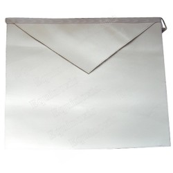 Fake-leather Masonic apron – Entered Apprentice / Fellow – 33 cm x 39 cm