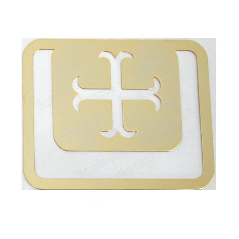 Templar bookmark – Anchored cross