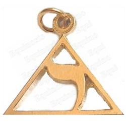 Masonic pendant – Triangle and Yod