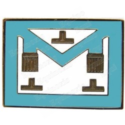Masonic lapel pin – Worshipful Master apron – Memphis-Misraim