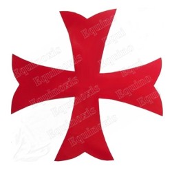 Red Templar cross to be sewn