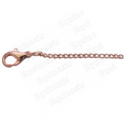 Steel chain for costume jewellery – Gold finish