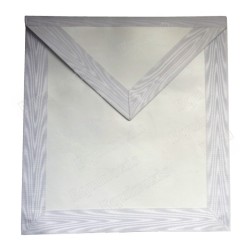 Leather Masonic apron – Apprentice / Fellow – 37 cm x 35 cm