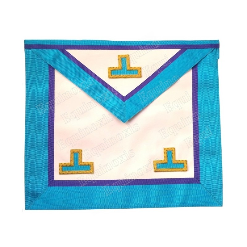 Leather Masonic apron – Memphis-Misraim – Worshipful Master – 3 taus