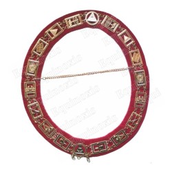 Masonic chain collar – American Royal Arch (ARA) – Officer's chain collar