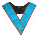 Masonic Officer's collar – AASR – Organist – GLNF – Machine embroidery