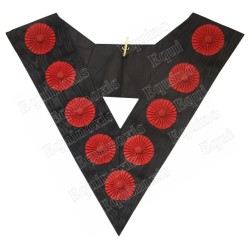Masonic collar – AASR – 9th degree