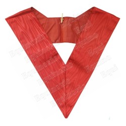 Masonic collar – Scottish Rite (ASSR) – 28th degree – Red