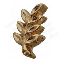 Masonic lapel pin – Sprig of acacia – Medium size