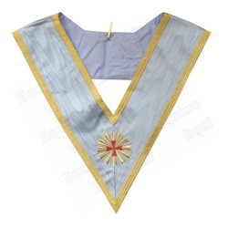Masonic Officer's collar – RSR – Immediate Past Master – Machine embroidery