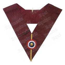 Masonic collar – GLNF – Petite tenue nationale – Grand Intendant