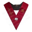 Masonic collar – AASR – 14th degree – Hand embroidery
