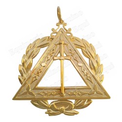 Masonic Officer's jewel – American Royal Arch – Grand Chapter – Grand Maître des Voiles