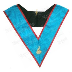 Masonic collar – Scottish Rite (AASR) – Master of Banquets – GLNF – Machine embroidery